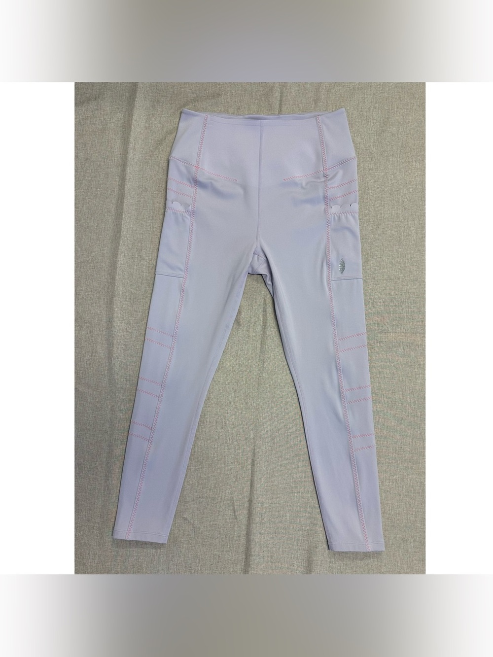 Free People FP Movement Pinky Promise Lavender Leggings Size M